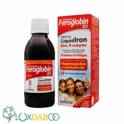 شربت فروگلوبین ب12 Vitabiotics Feroglobin b12 Liquid 200ml