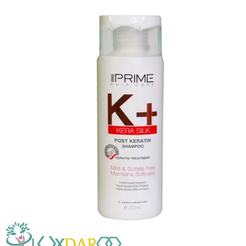 شامپو موهای کراتینه K+ پرایم